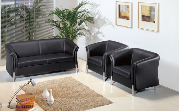 現代真皮沙發