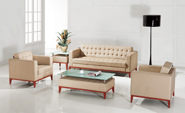 現代真皮沙發