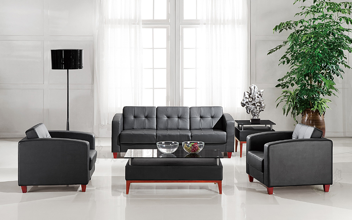 現代真皮沙發