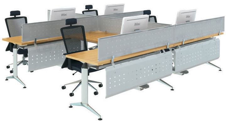 辦公臺|鋼木職員臺|辦公家具|鋼木職員臺