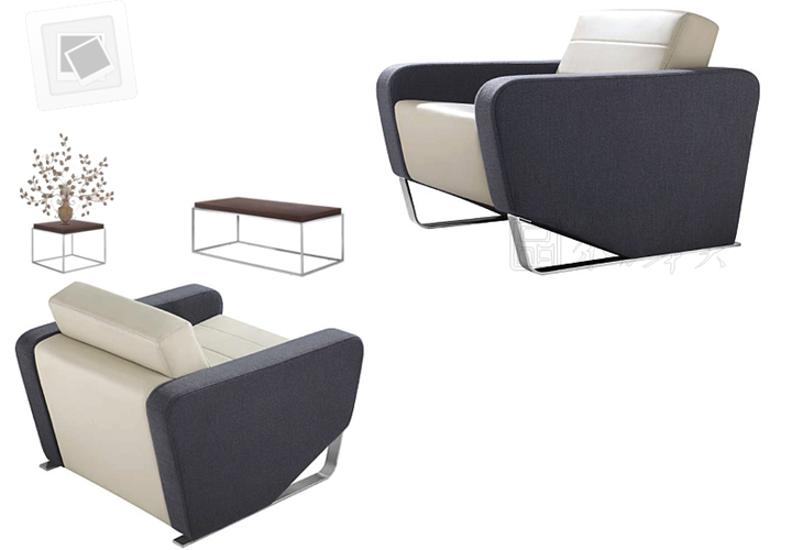 現(xiàn)代真皮沙發(fā)