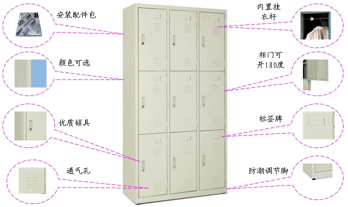 鋼制更衣柜