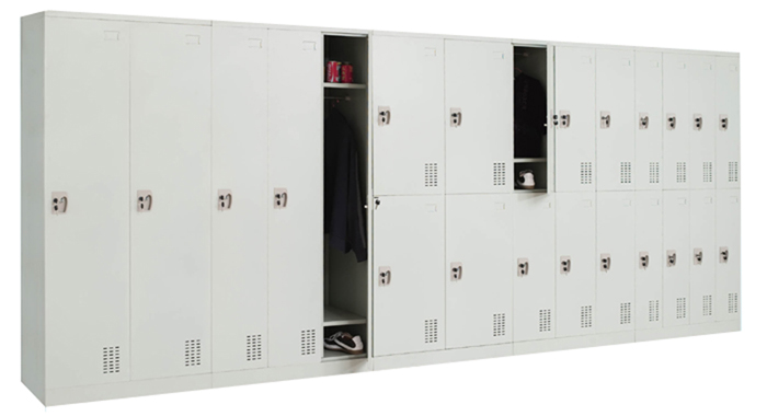 鋼制十二門更衣柜