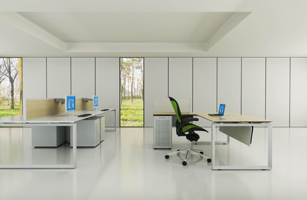 辦公屏風|屏風工作站|辦公家具|F系列工作站|工作卡位|一字型工作站