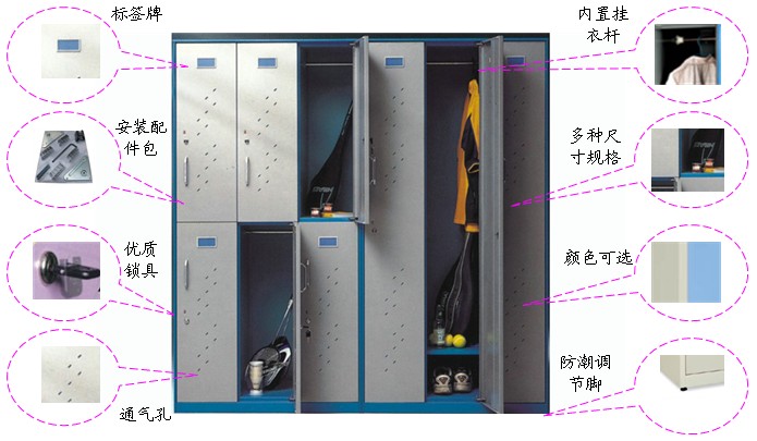 鋼制更衣柜