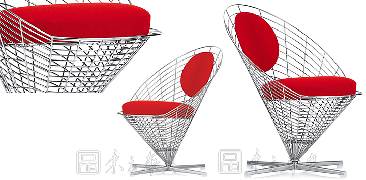 現代經典休閑椅|鋼絲休閑椅|辦公家具|錐形椅|心形椅,錐形椅,鋼絲椅,網椅