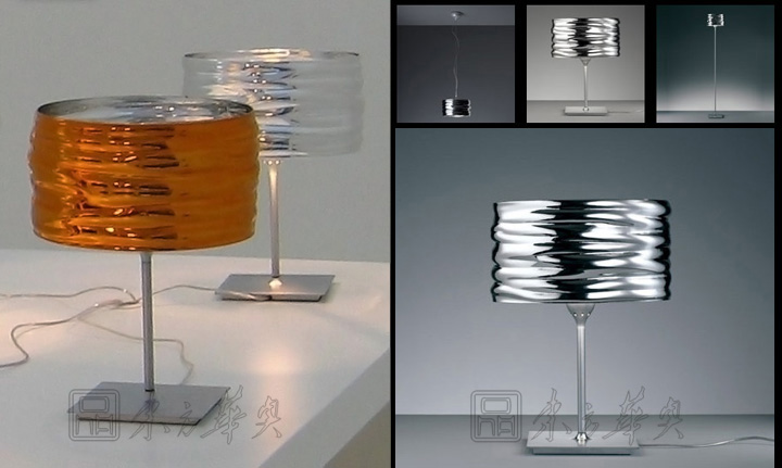 現代經典燈飾|臺燈|辦公家具|水波紋臺燈