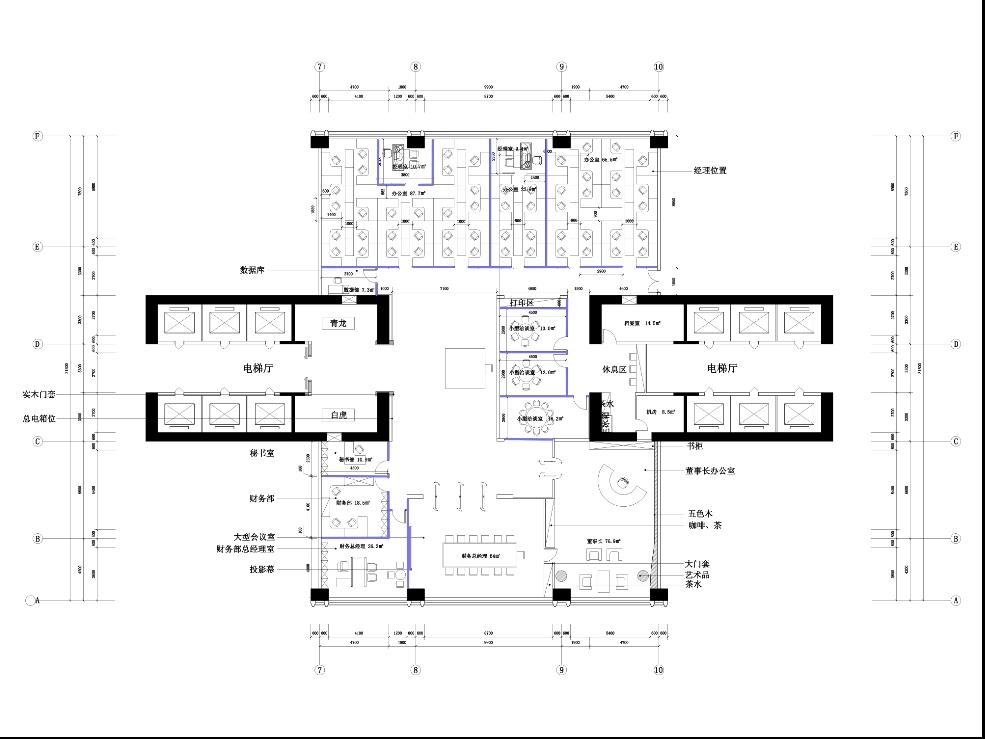 修改前的平面布置圖